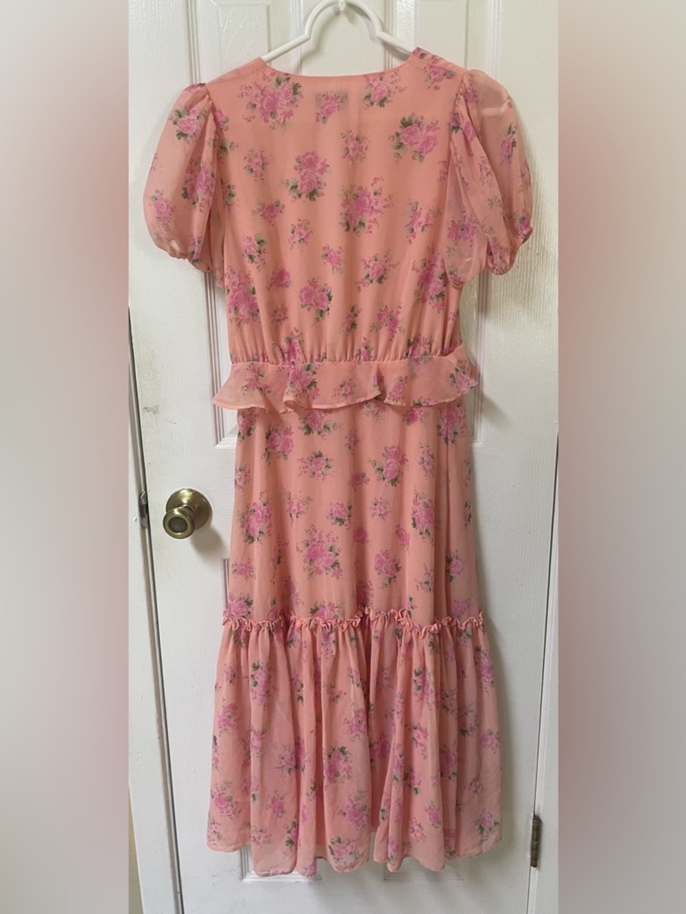 Loveshackfancy Target Dress Size 4 Roses Cottagecore Peasant Coquette - Picture 3 of 11